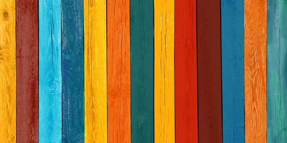 انواع رنگ برای نمای چوبی