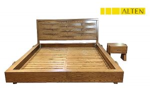 قیمت تخت خواب چوبی مدل دریا | آلتن